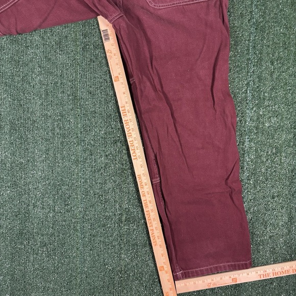 Empyre Jeans Mens Size 38 Relax Maroon Vintage 90's - Picture 5 of 5